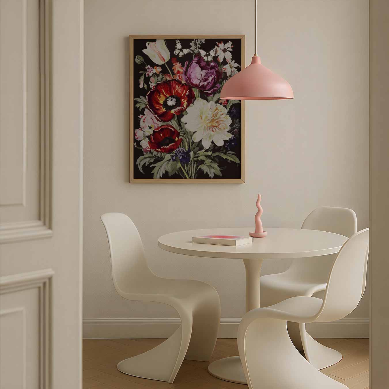 Romantische Bloemenpracht Poster