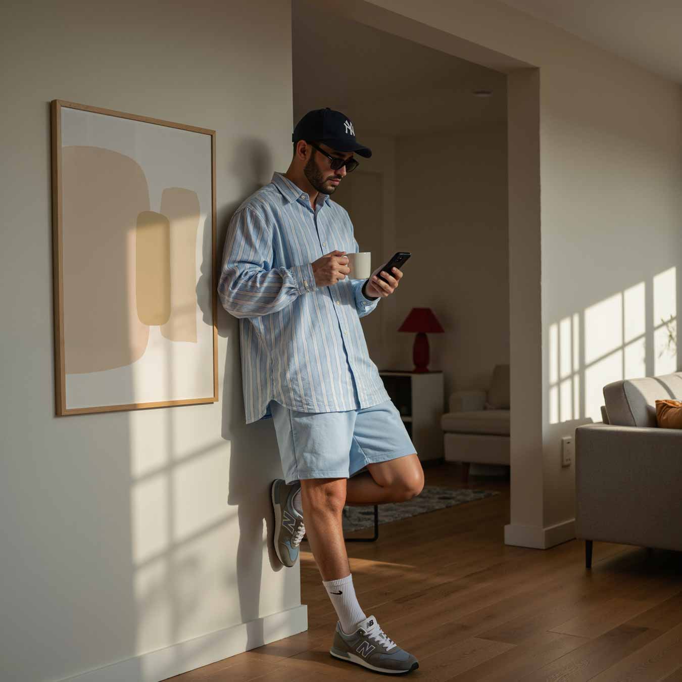 Organische Abstracte Kunstposter-WallArtistic