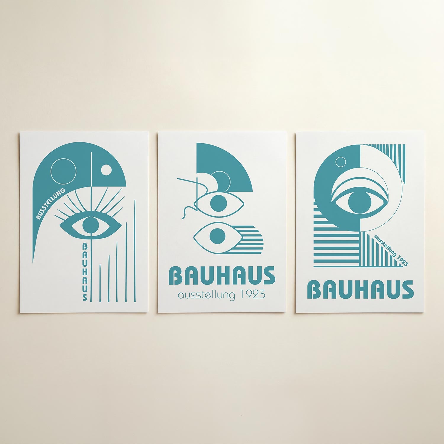 Oog en lijnen Posterset