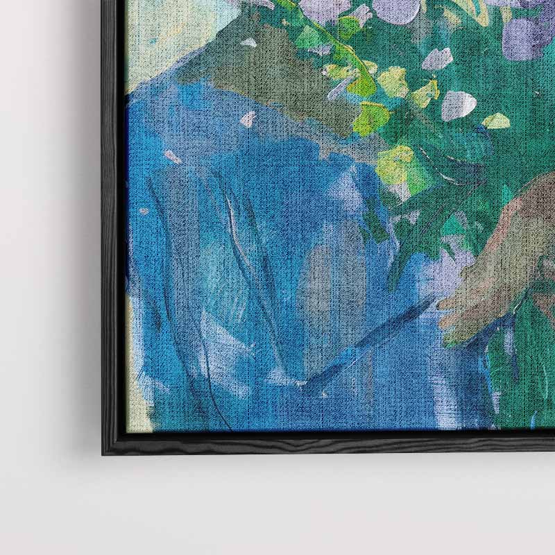 Bloemige Dromen Kunstwerk-canvas-dibond-plexiglas-wanddecoratie-WallArtistic