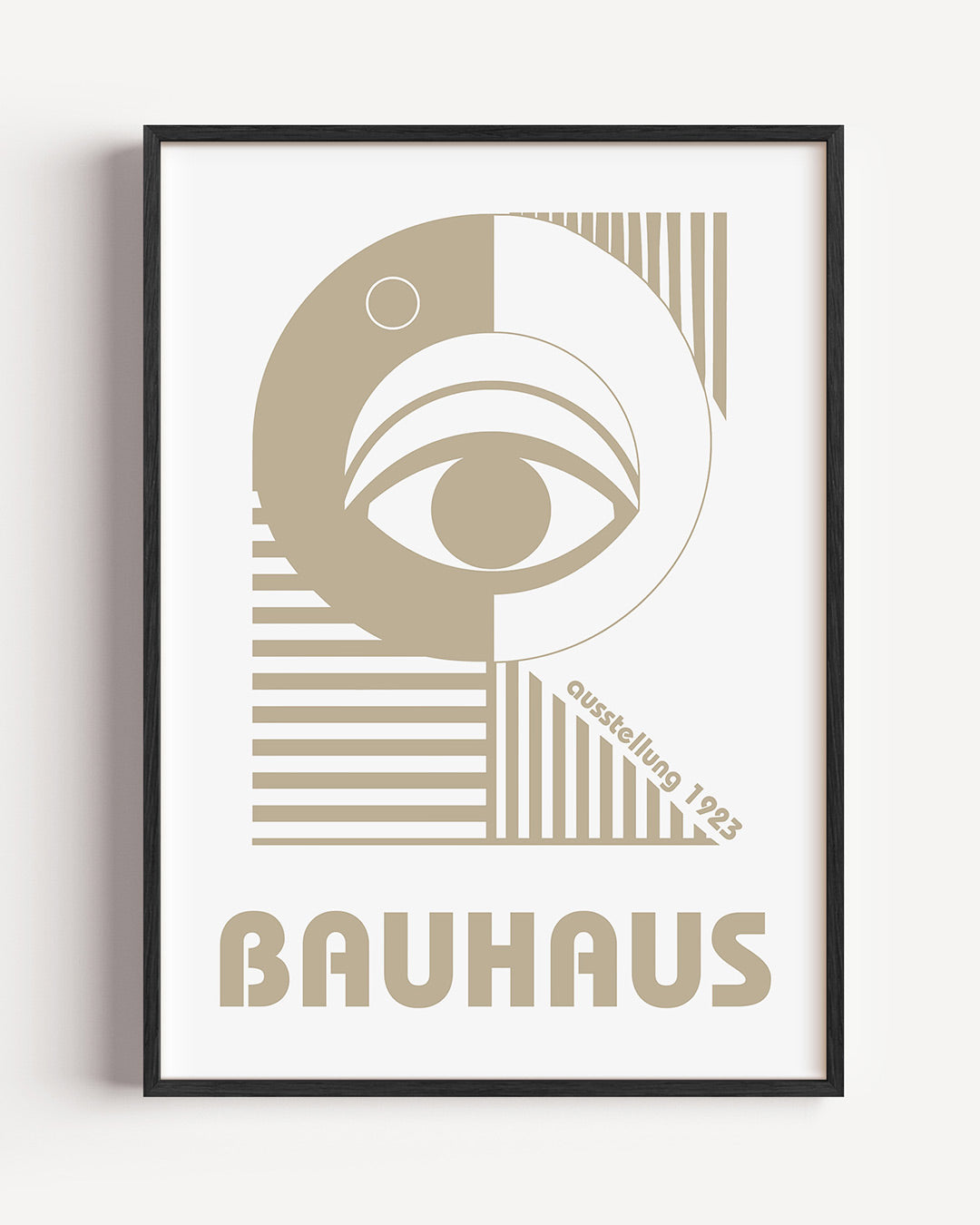 Oog en lijnen Poster