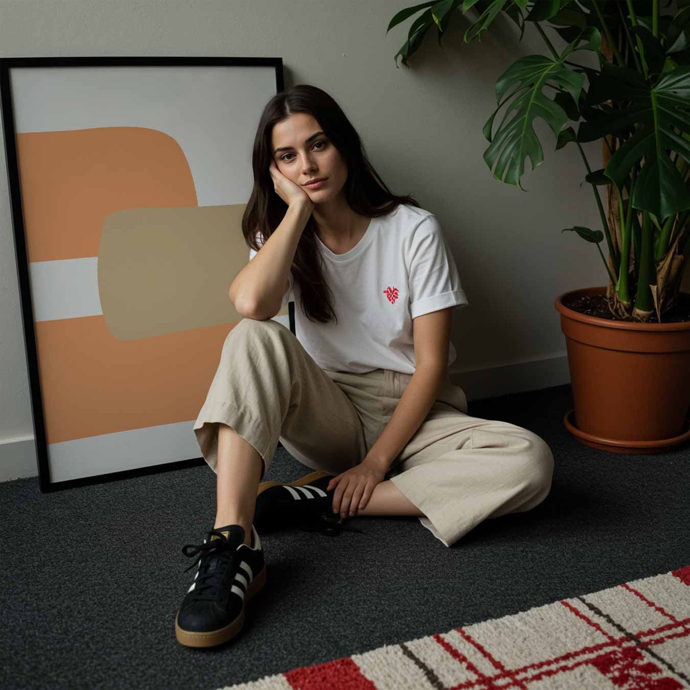 Abstracte Kleurenpracht Poster-WallArtistic