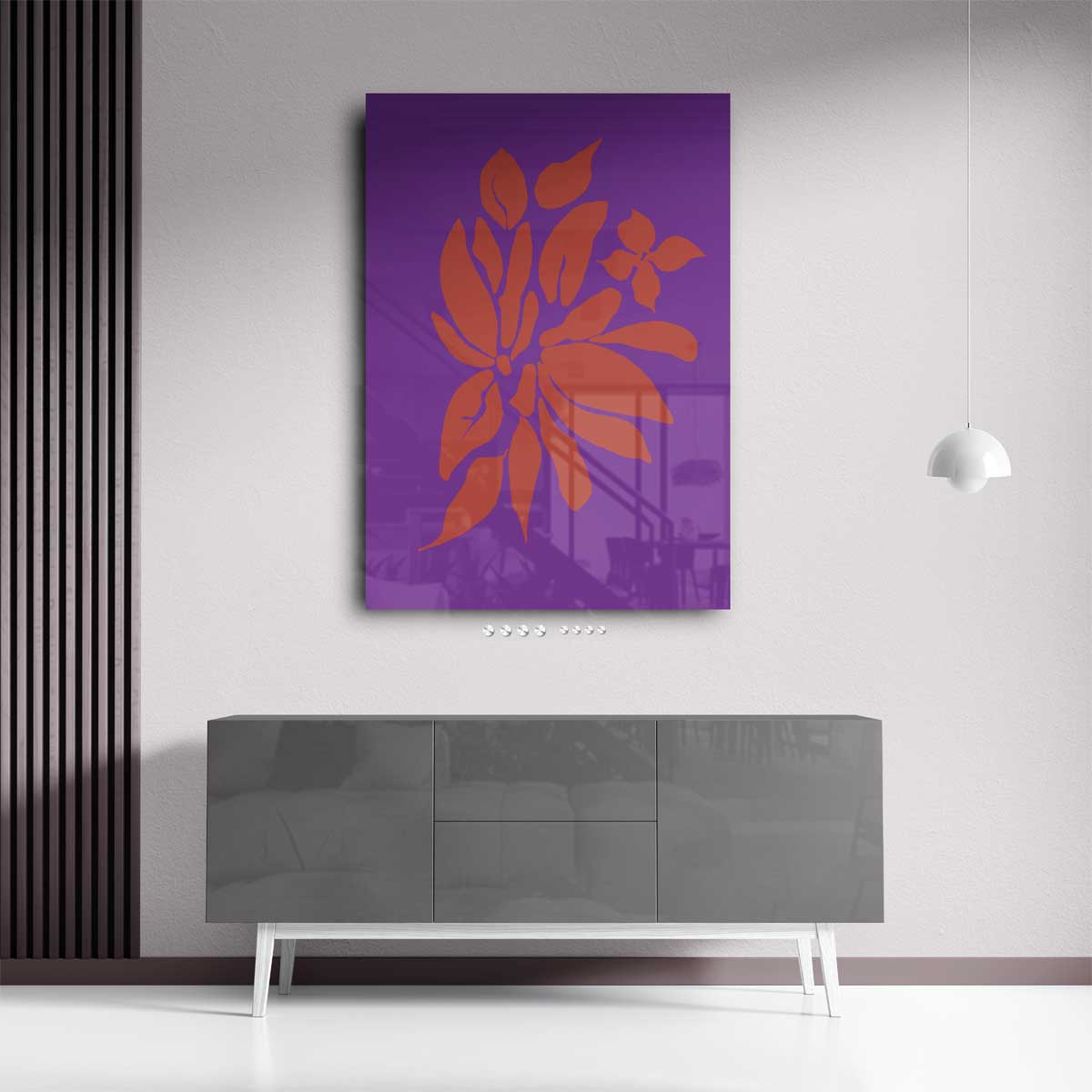 Kleurrijke Bloemblaadjes Kunstwerk-canvas-dibond-plexiglas-wanddecoratie-WallArtistic