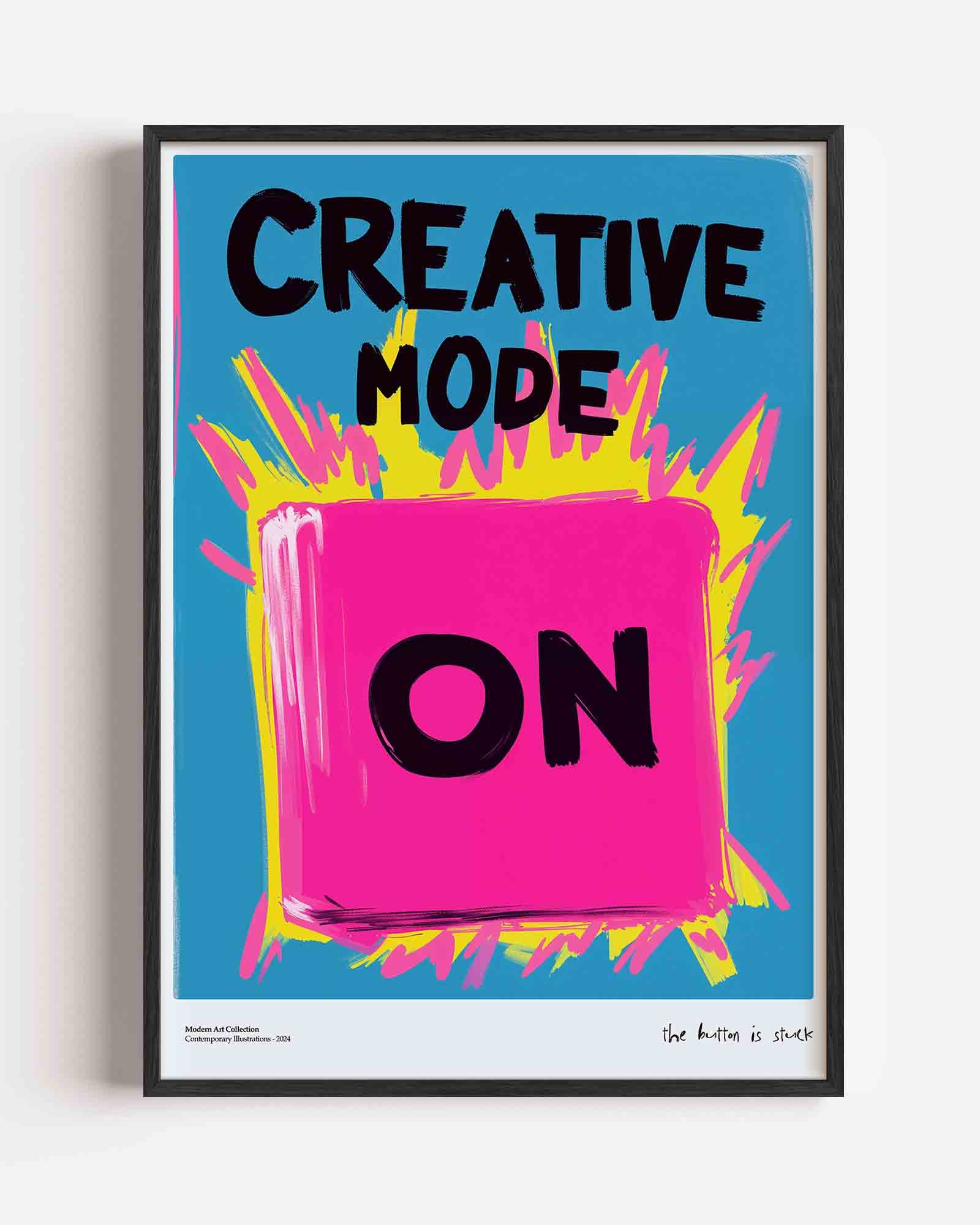 Creative mode on Poster