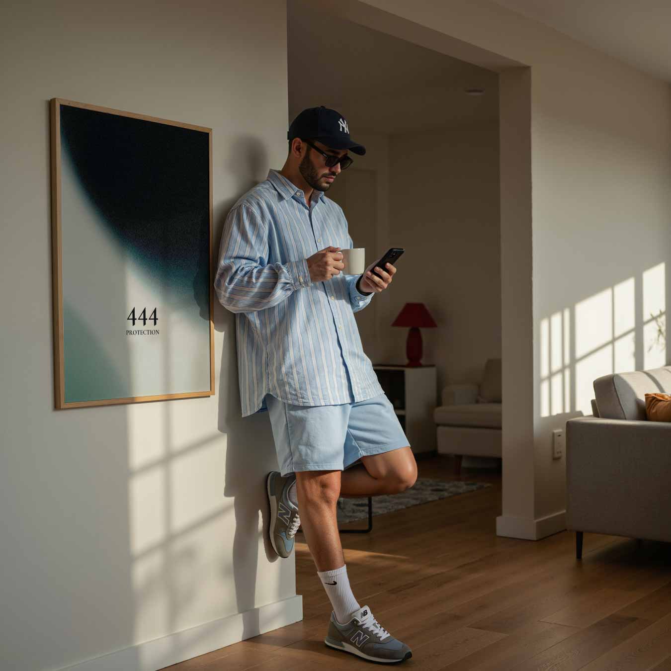 444 Protection Poster-WallArtistic