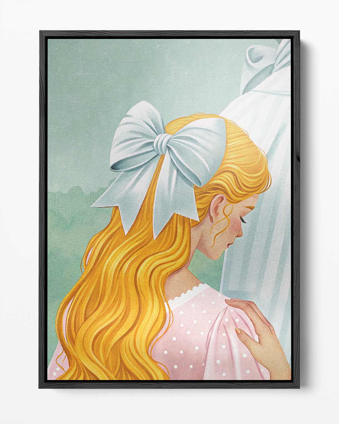 Pastel Dromerigheid Kunstwerk-canvas-dibond-plexiglas-wanddecoratie-WallArtistic