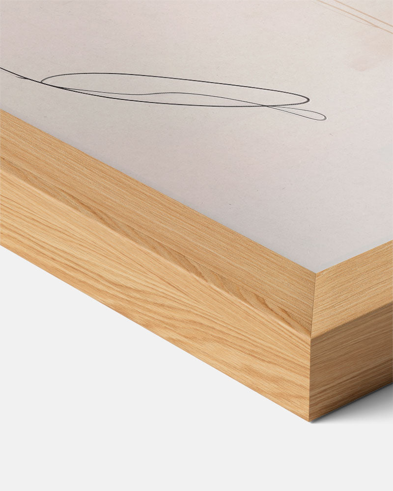 Abstracte Elegantie Poster-WallArtistic