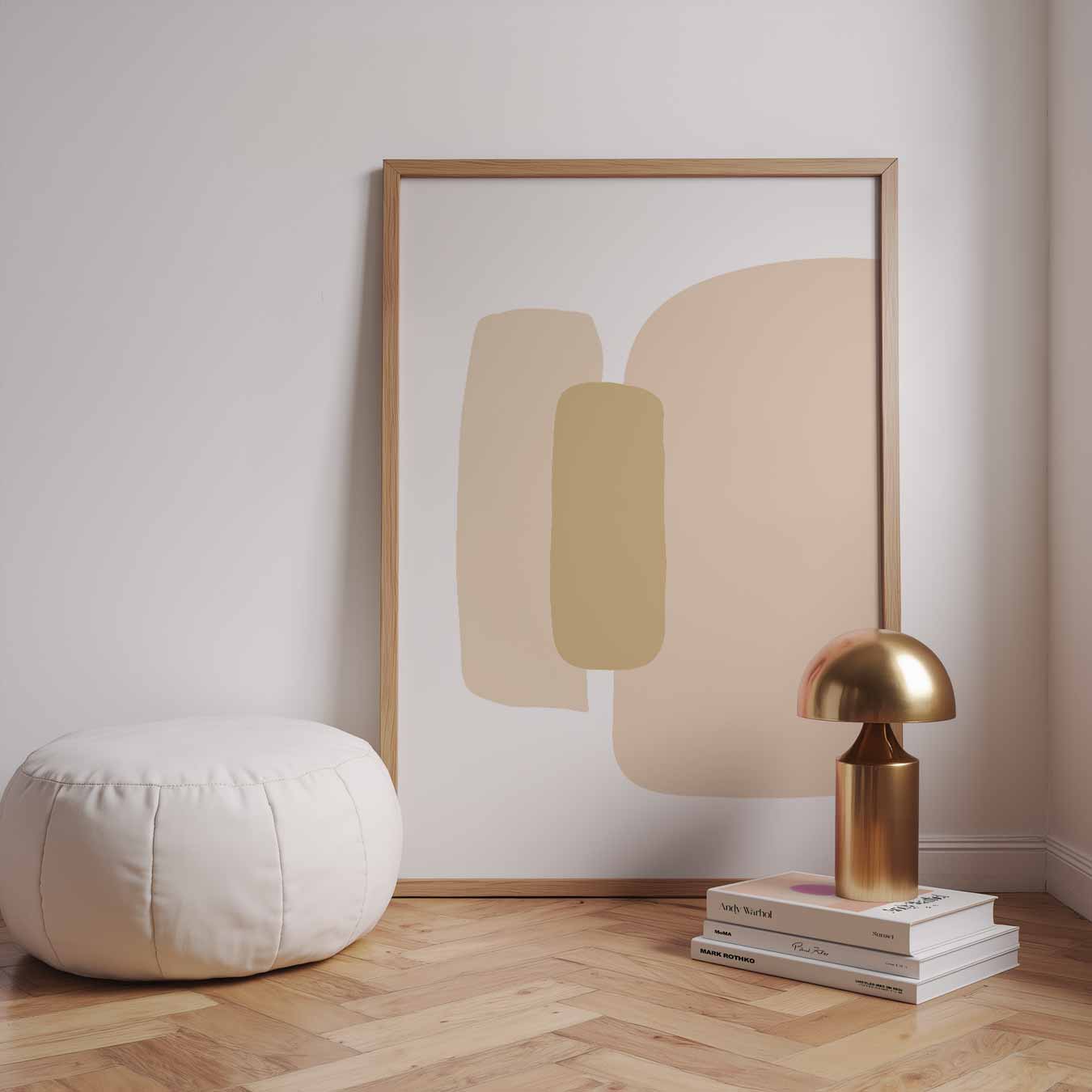 Minimalistische Abstracte Kunstposter