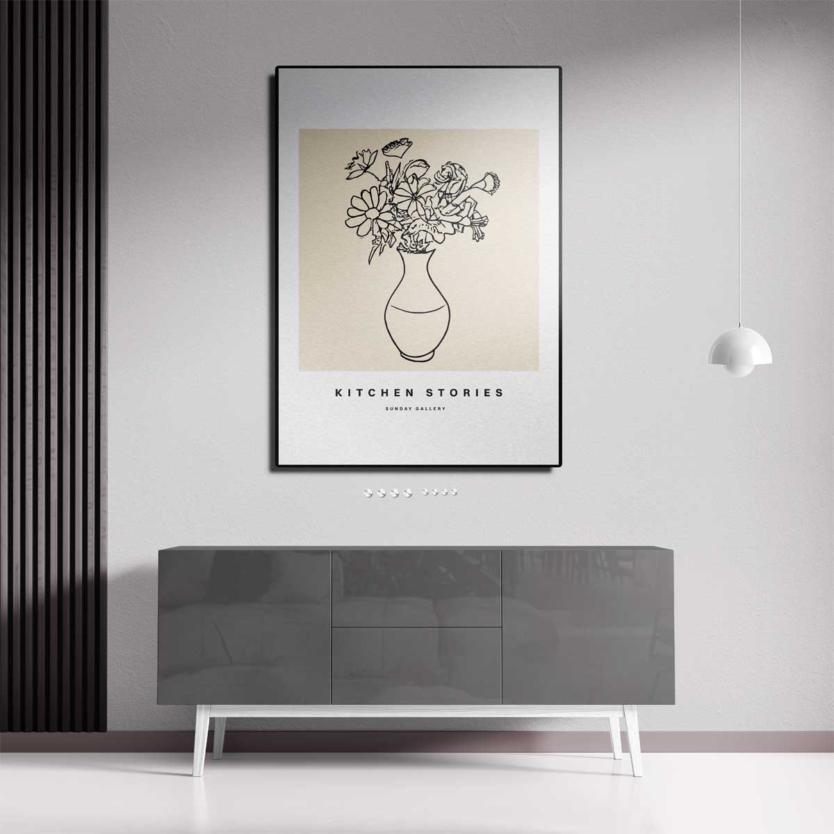 Bloemenpracht in Vaas Kunstwerk-canvas-dibond-plexiglas-wanddecoratie-WallArtistic