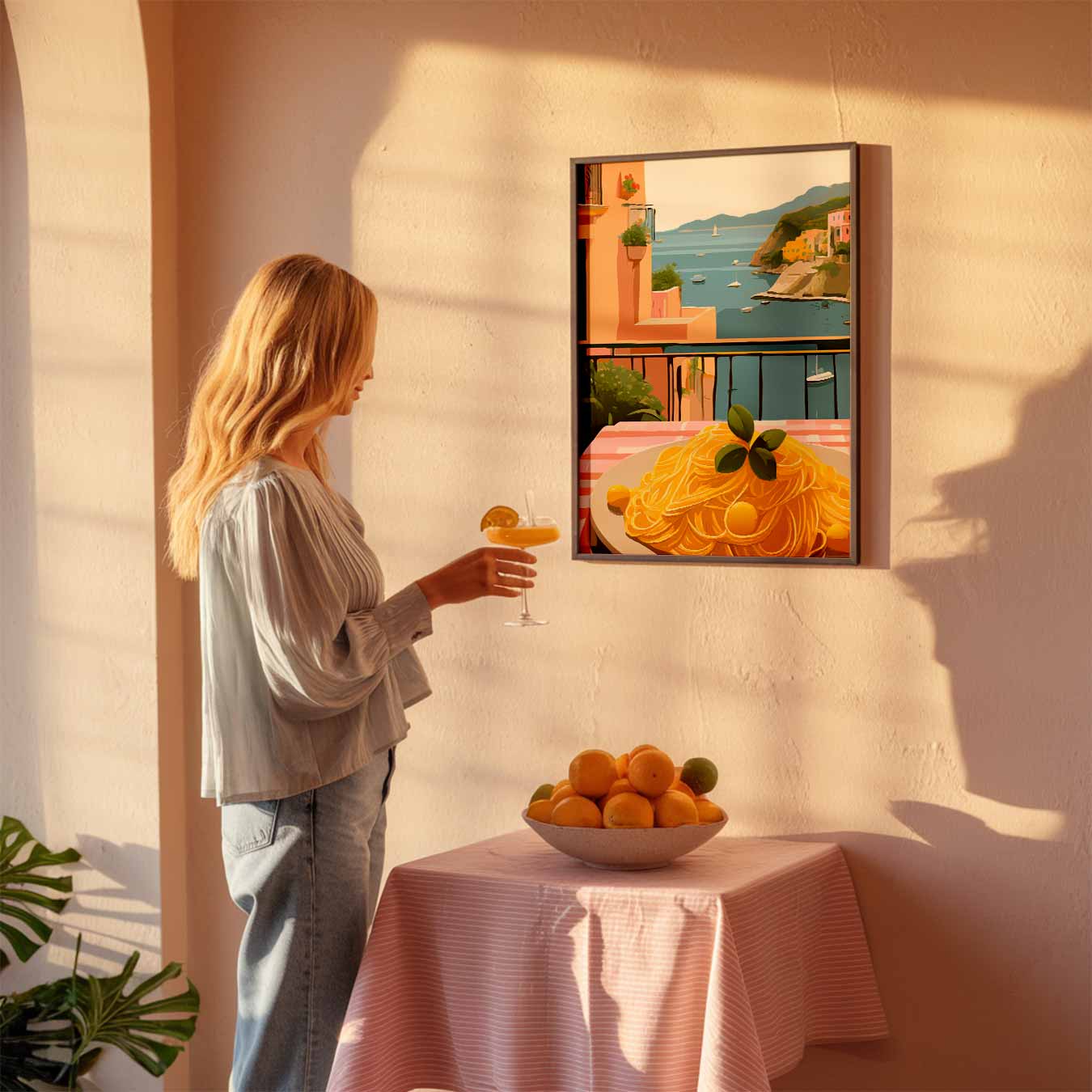 Zomer in Italië Poster-WallArtistic