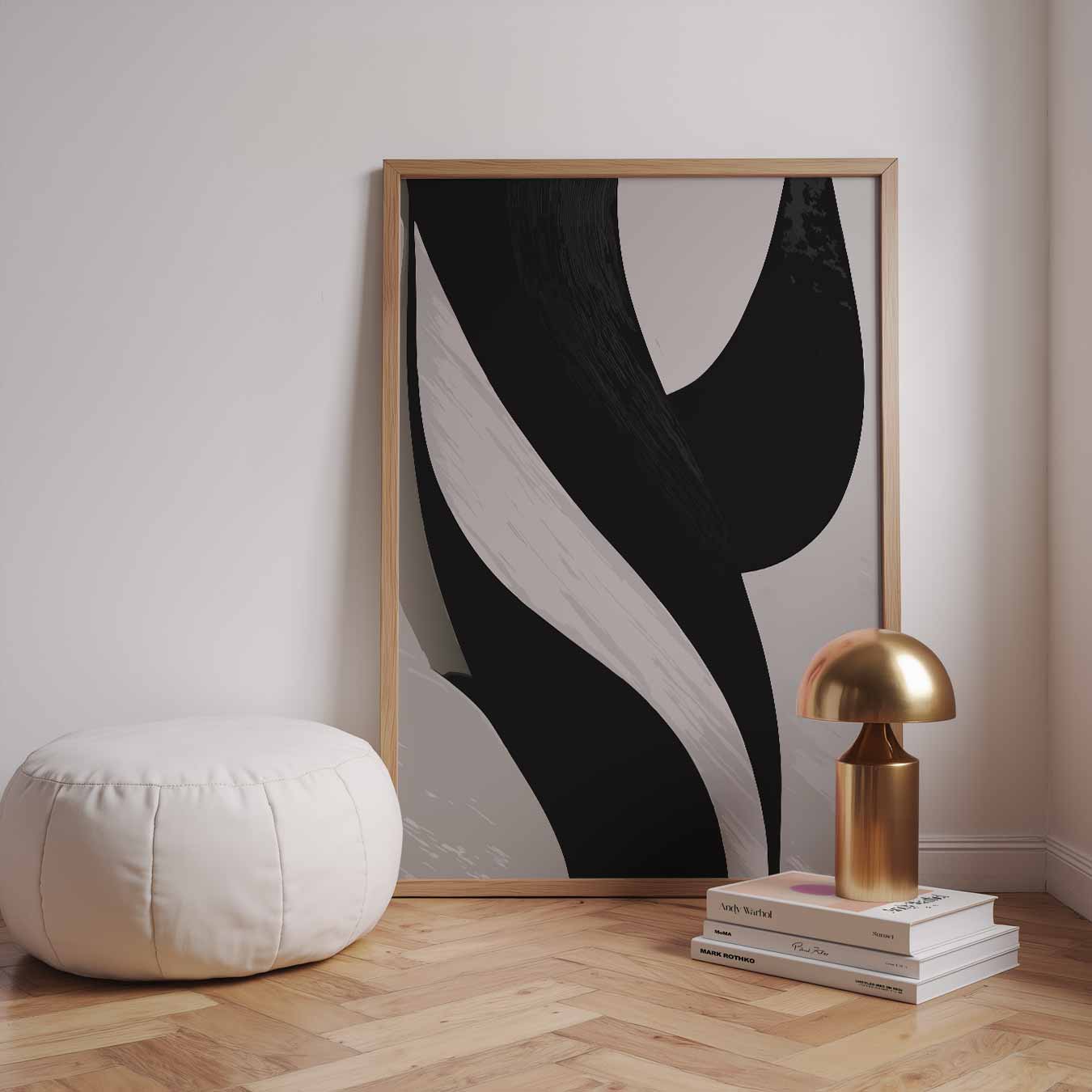 Stijlvolle Abstracte Kunstposter