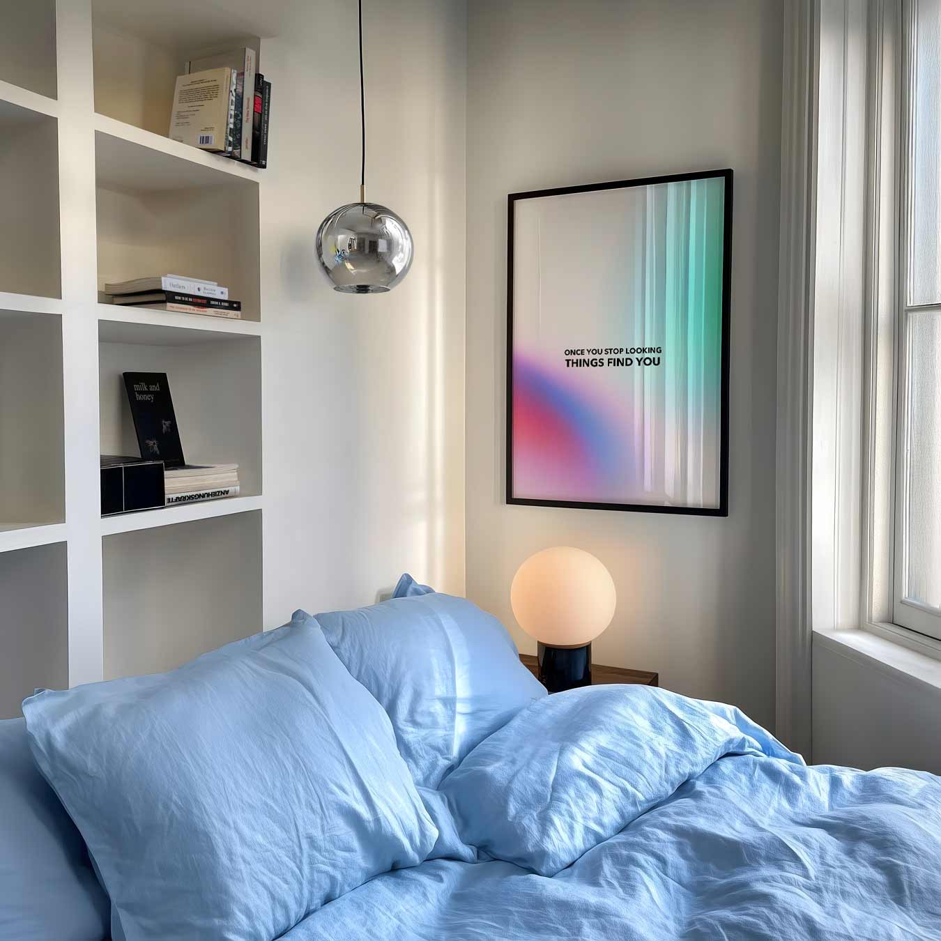 Inspirerende Minimalistische Poster-WallArtistic