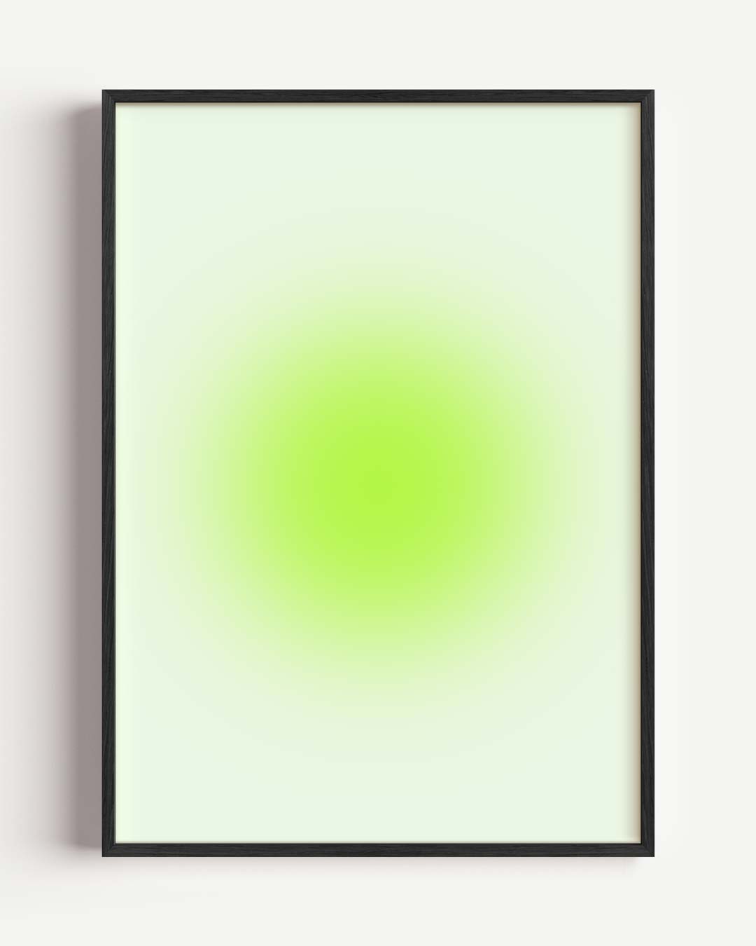 Zonnige Gele Glans Poster-WallArtistic