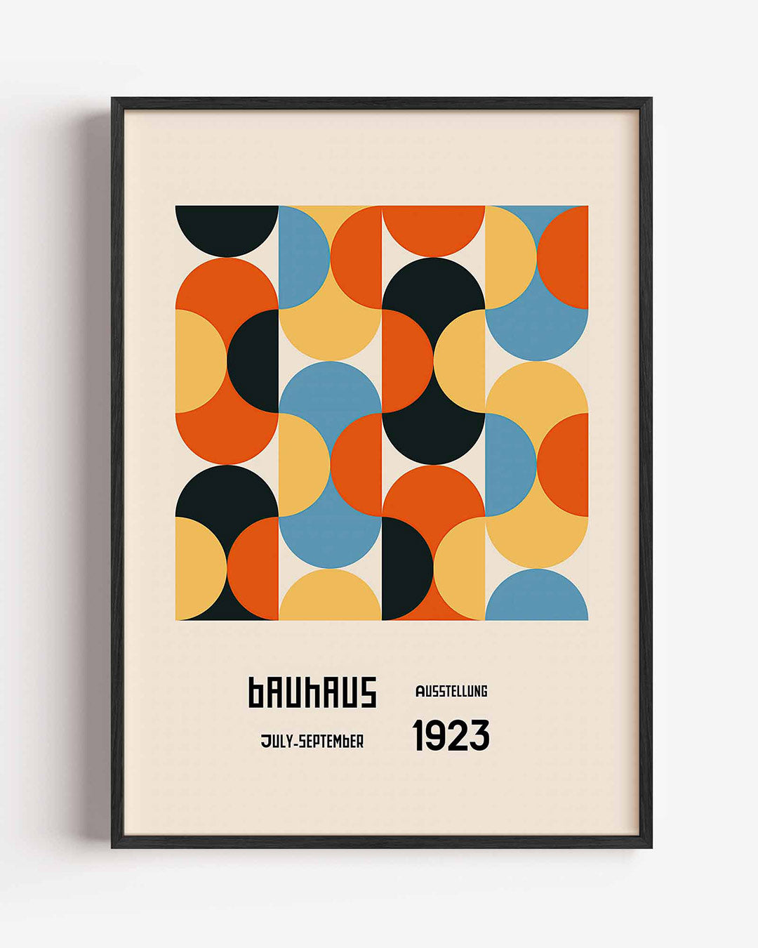 Vormritme en kleur Poster