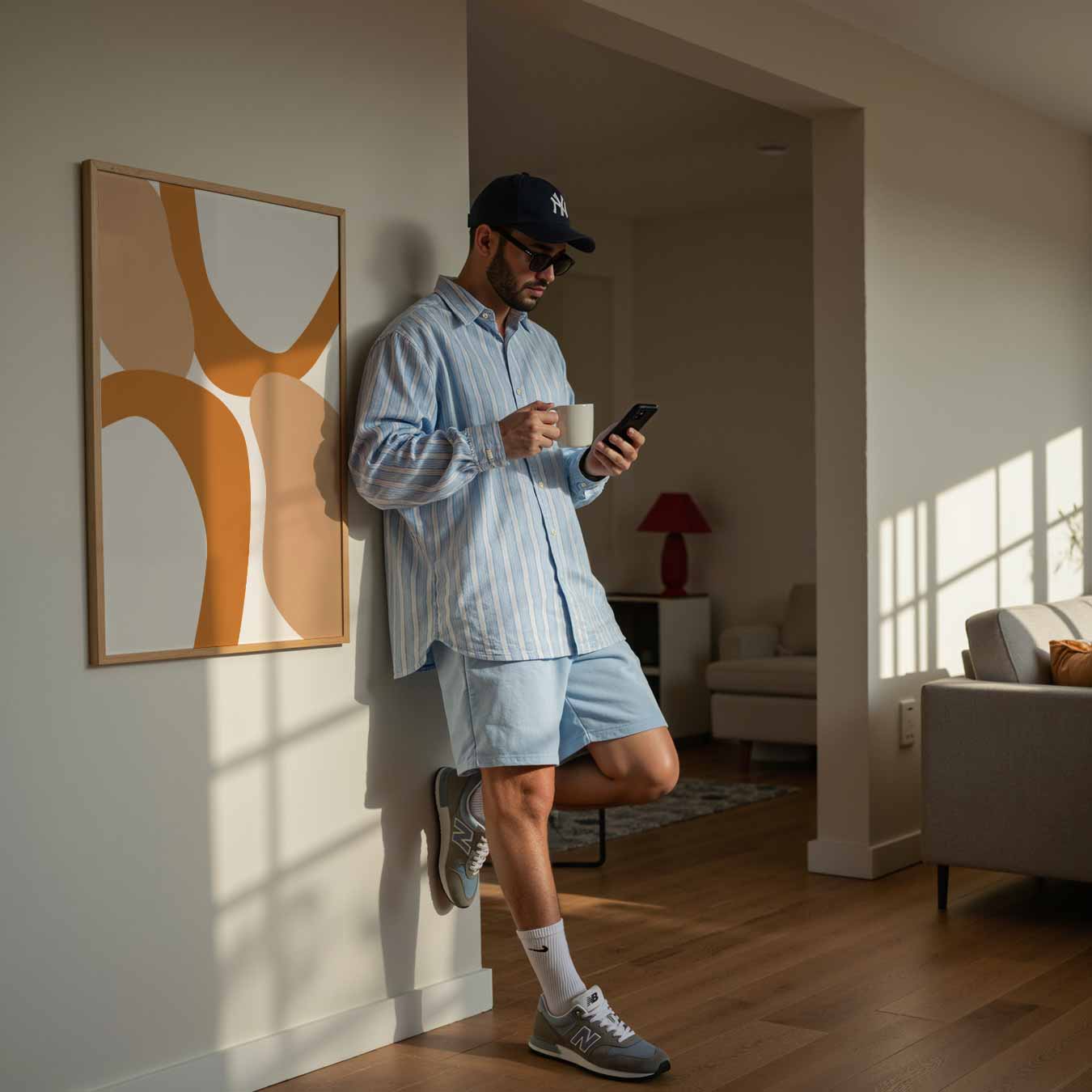 Organische Abstracte Kunstposter-WallArtistic