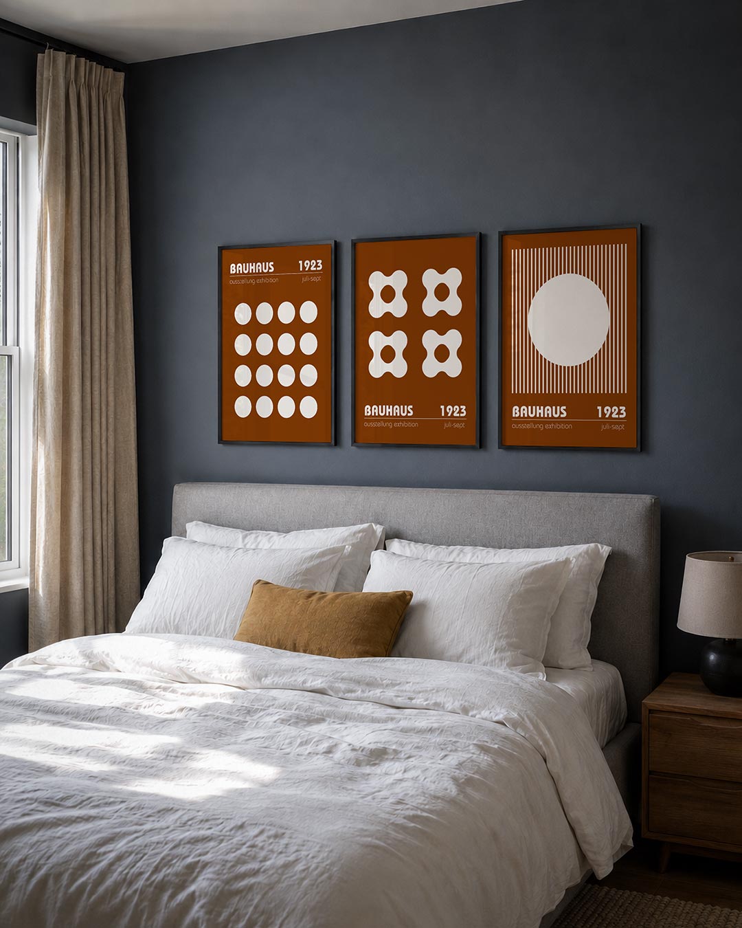 Cirkelritme en kleur Posterset