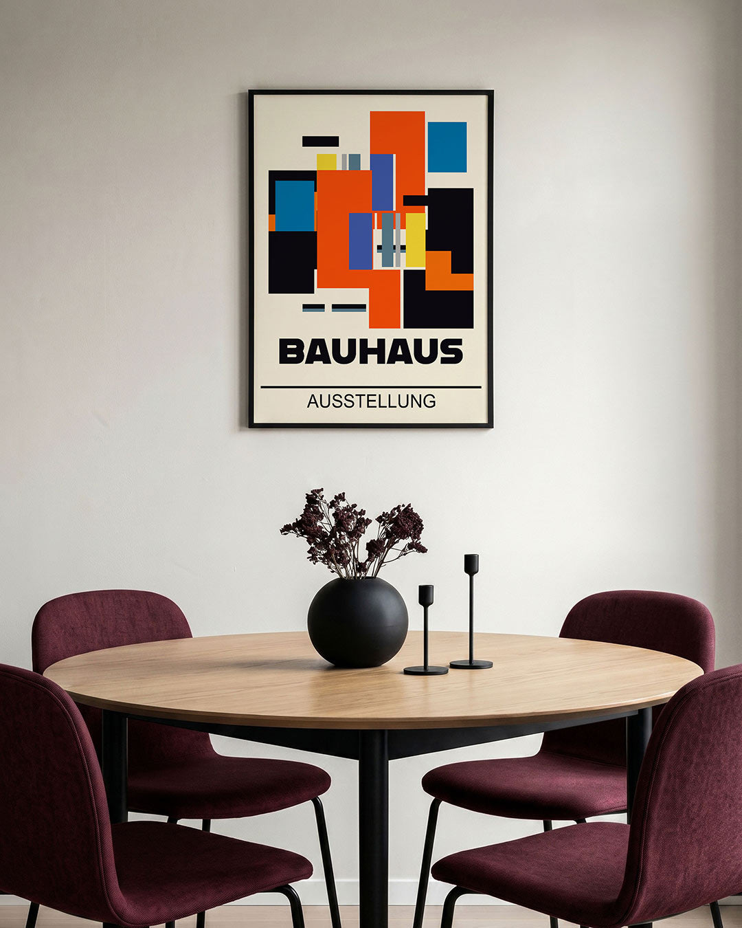 Vormen en vlakkenspel Poster