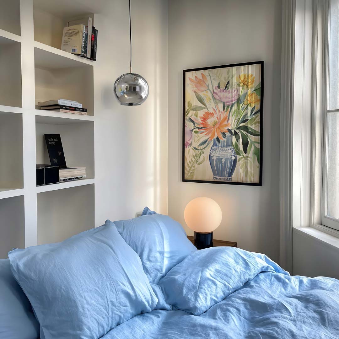 Bloemenpracht in Aquarel Poster-WallArtistic