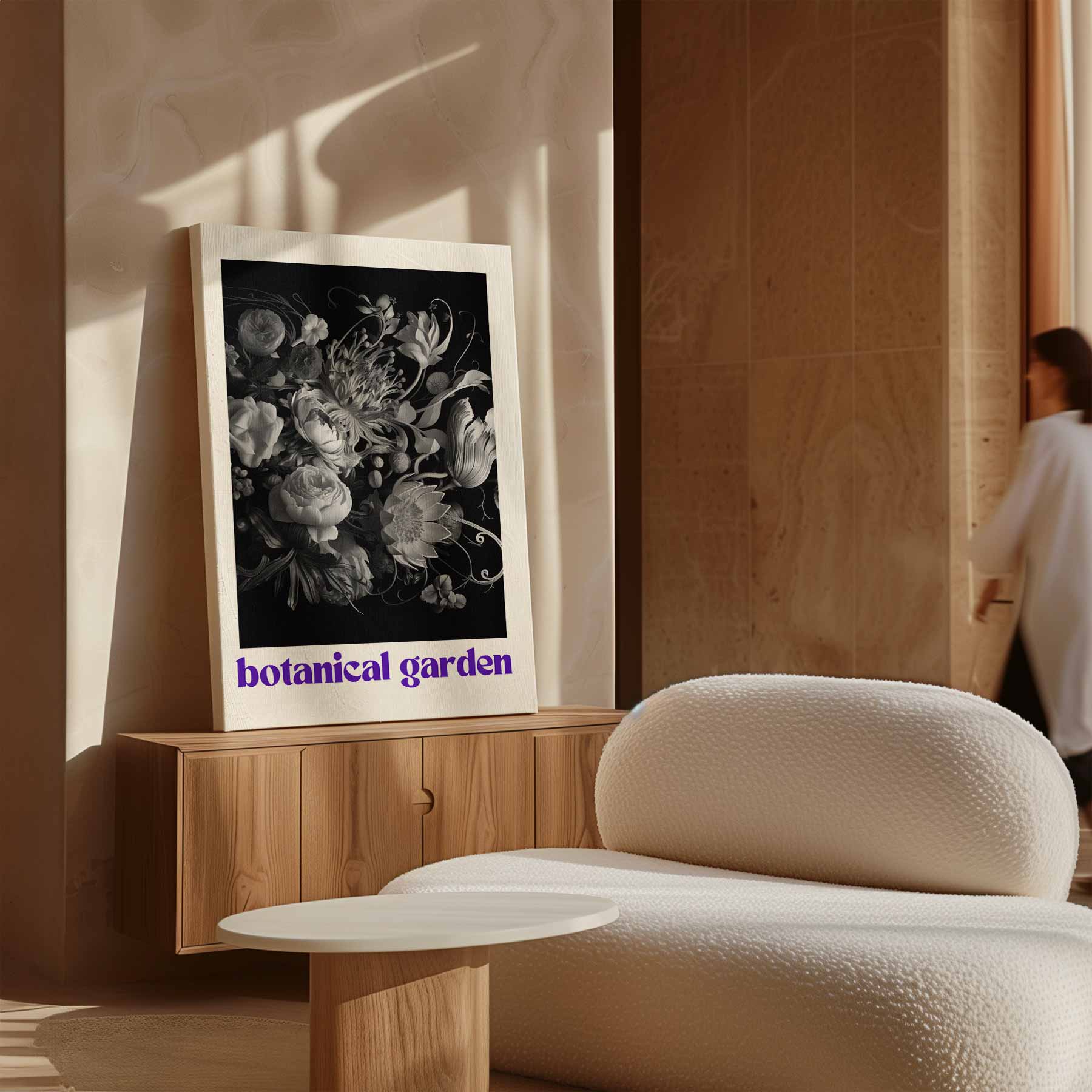 Botanische Tuin Wandkunst Kunstwerk-canvas-dibond-plexiglas-wanddecoratie-WallArtistic