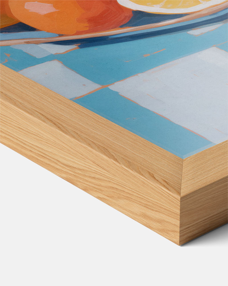 Frisse Fruitschaal Poster-WallArtistic