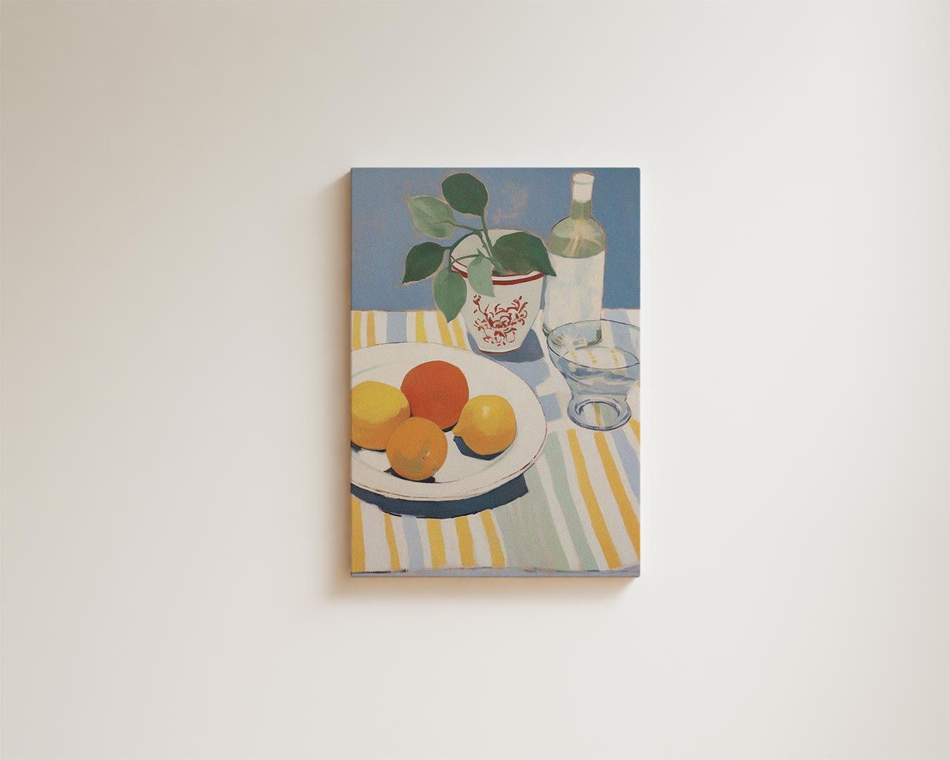 Verfrissende Zomertafel Kunstwerk-canvas-dibond-plexiglas-wanddecoratie-WallArtistic