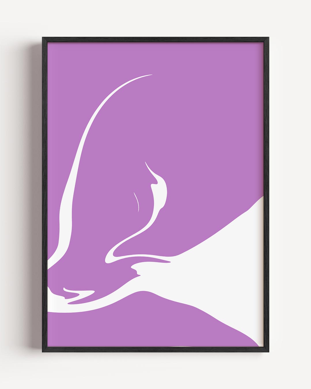 Abstracte Elegantievormen Poster-WallArtistic
