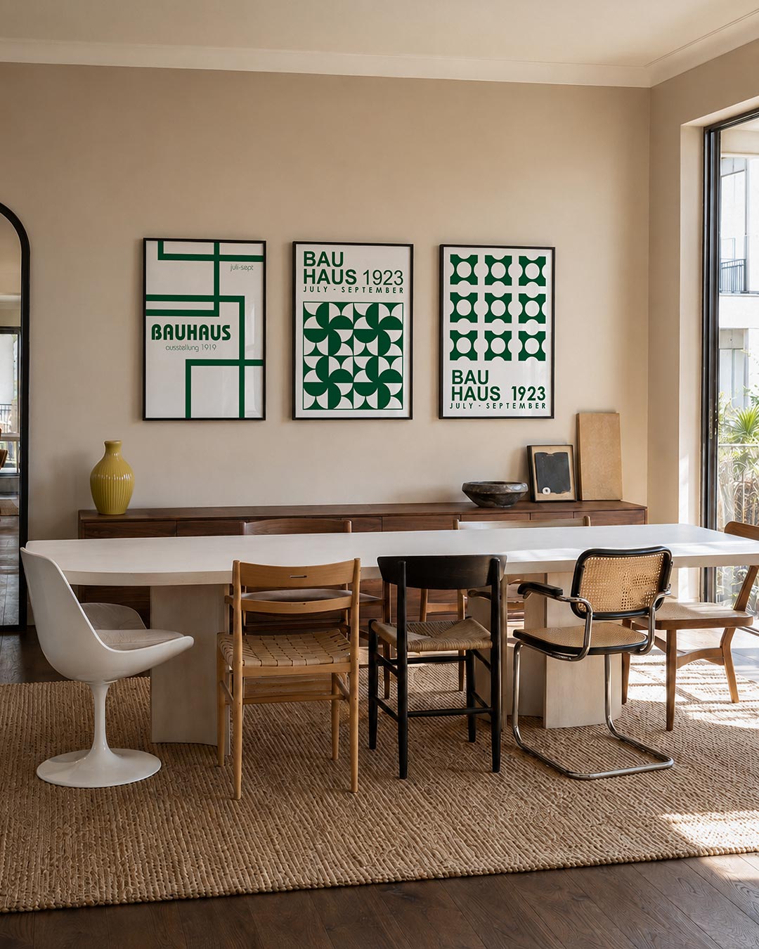 Lijnen en vlakken Posterset
