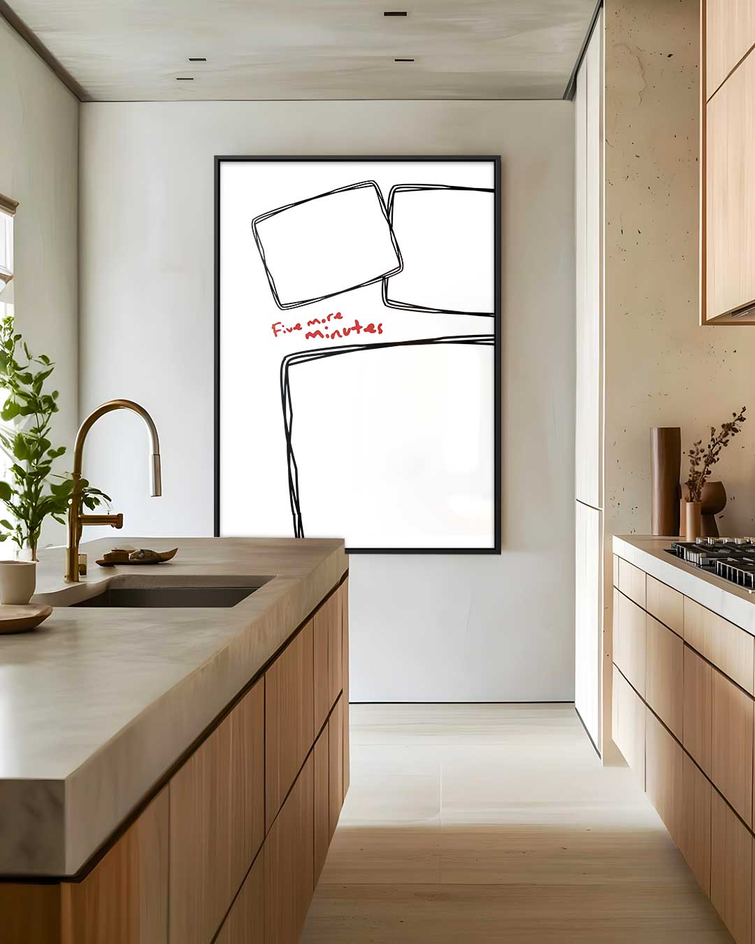 Vijf Minuutjes Extra Kunstwerk-canvas-dibond-plexiglas-wanddecoratie-WallArtistic