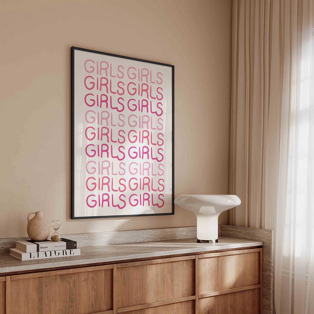 Meisjes herhaling Poster
