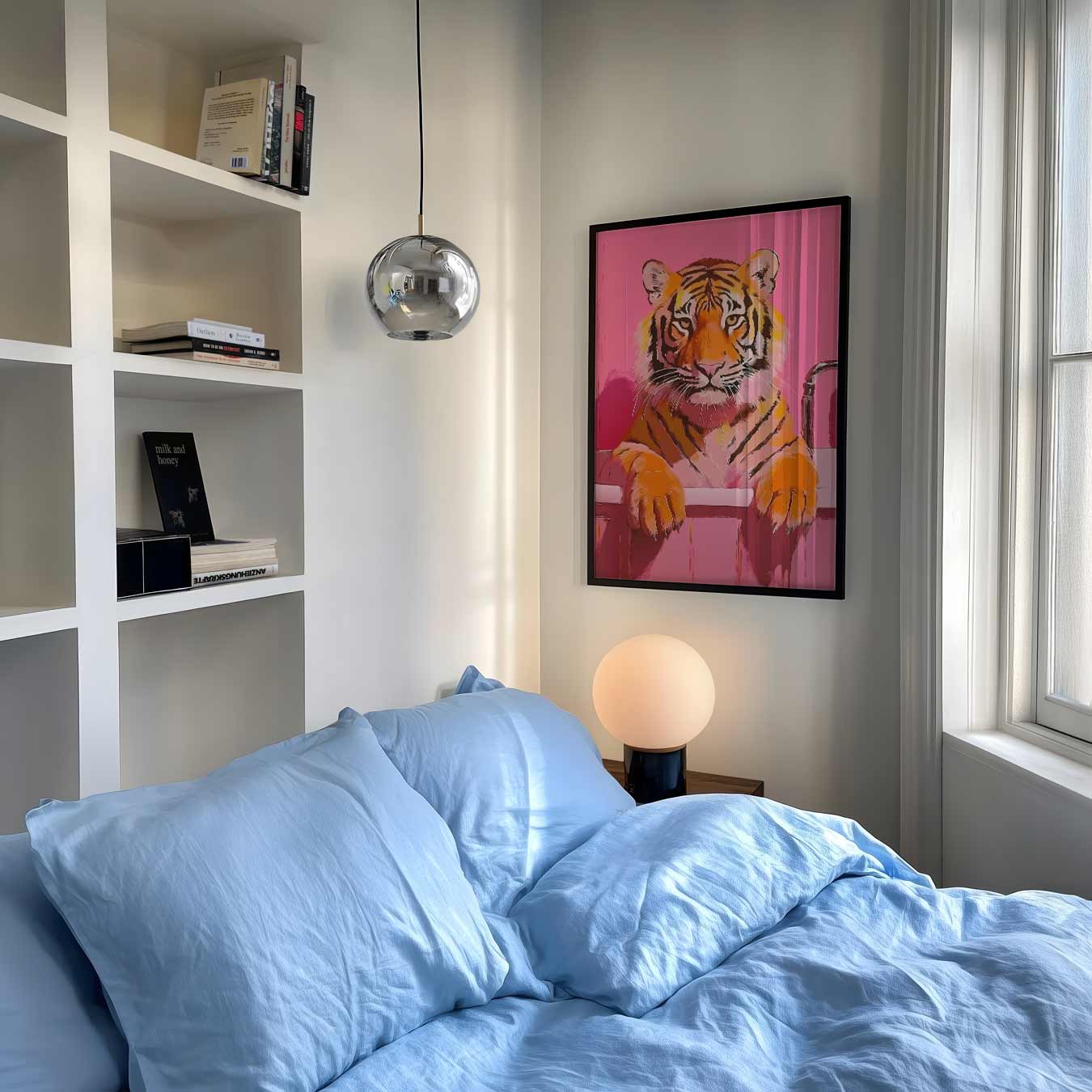 Tijger In De Badkuip Poster