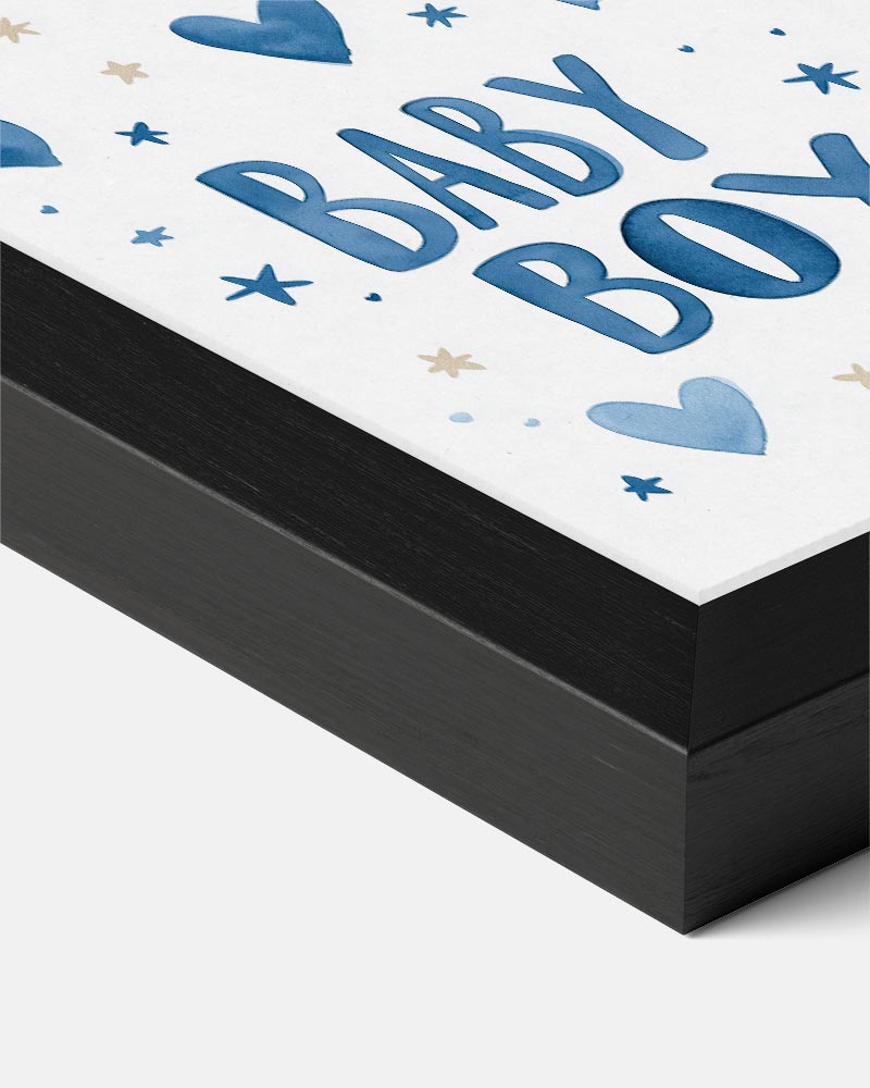 Welkom Baby Jongen Poster