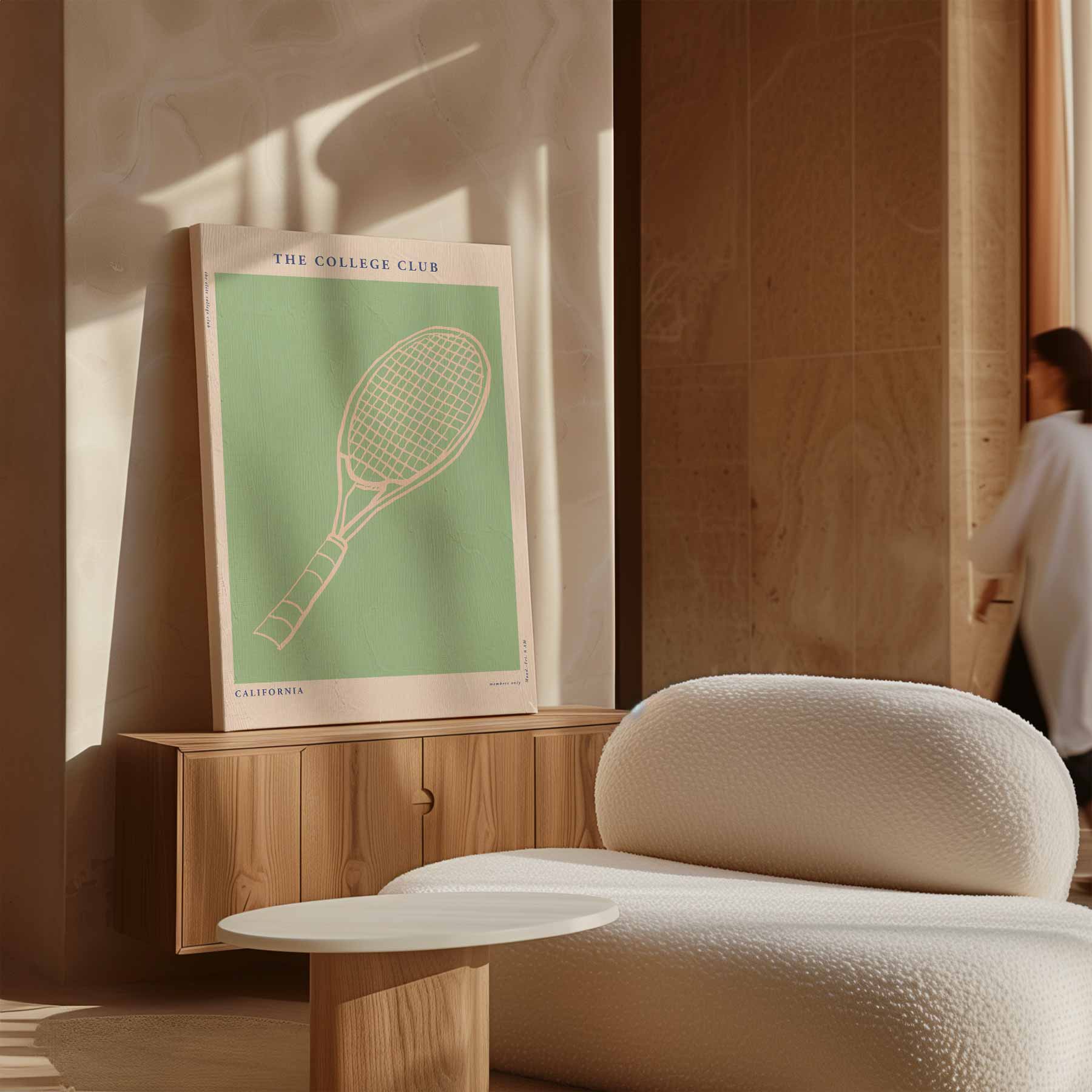 Tennis Club Poster