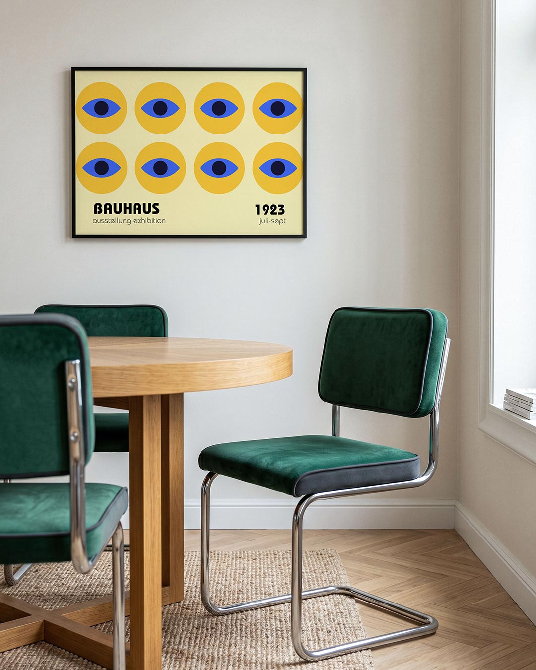 Oogvormen herhaling Poster