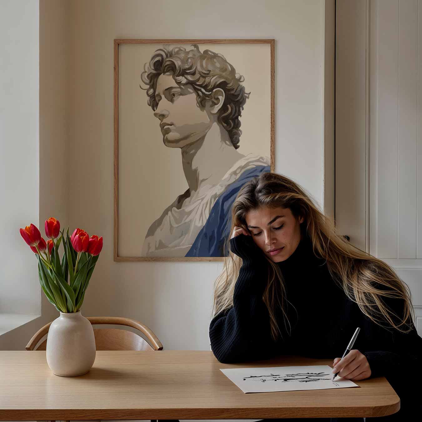 Klassiek Beauté Portret Poster