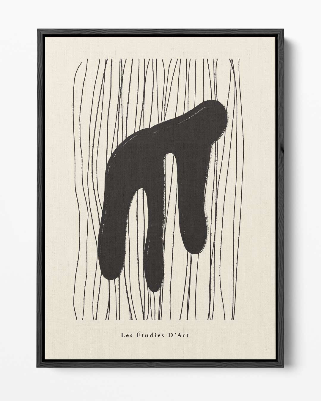 Speelse Schaduw Abstractie Kunstwerk-canvas-dibond-plexiglas-wanddecoratie-WallArtistic