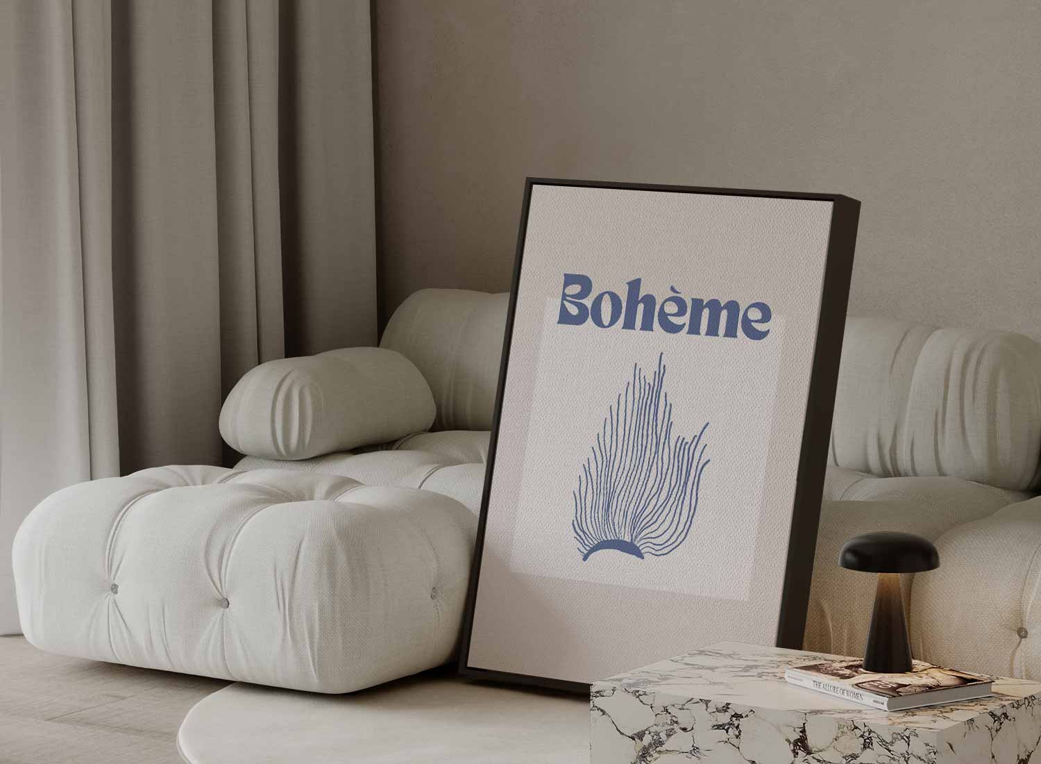 Bohemian Chic Kunstwerk-canvas-dibond-plexiglas-wanddecoratie-WallArtistic