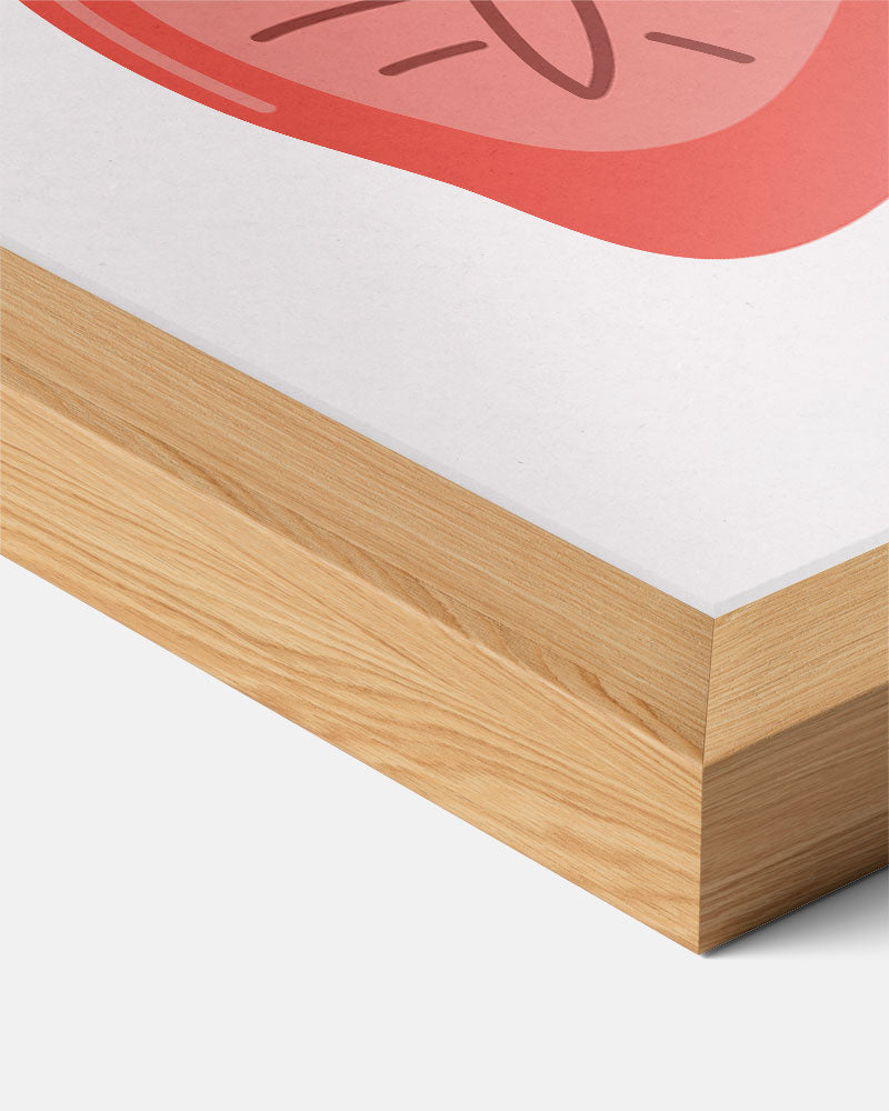 Lieve Aardbeien Poster-WallArtistic