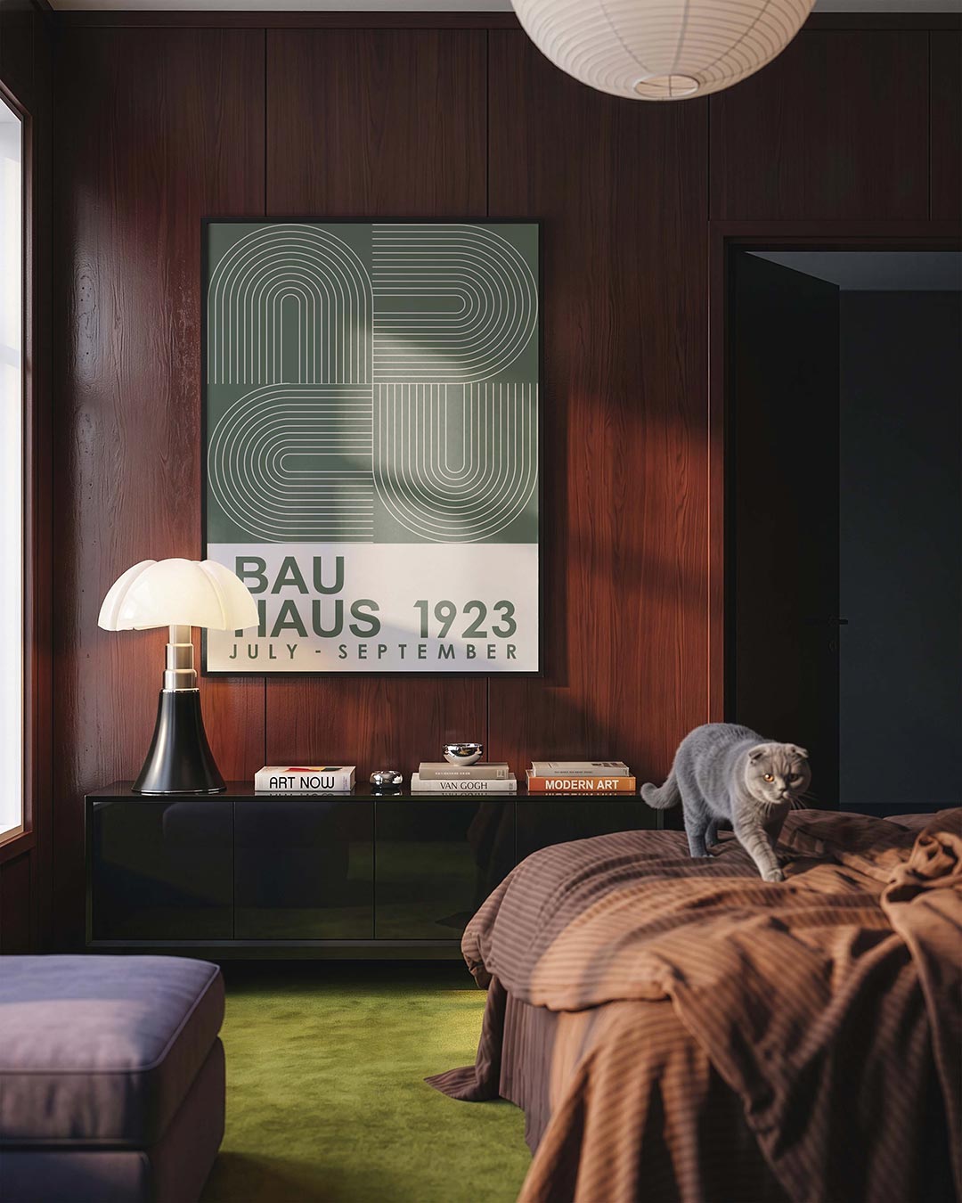 Lijnen en vlakken Poster