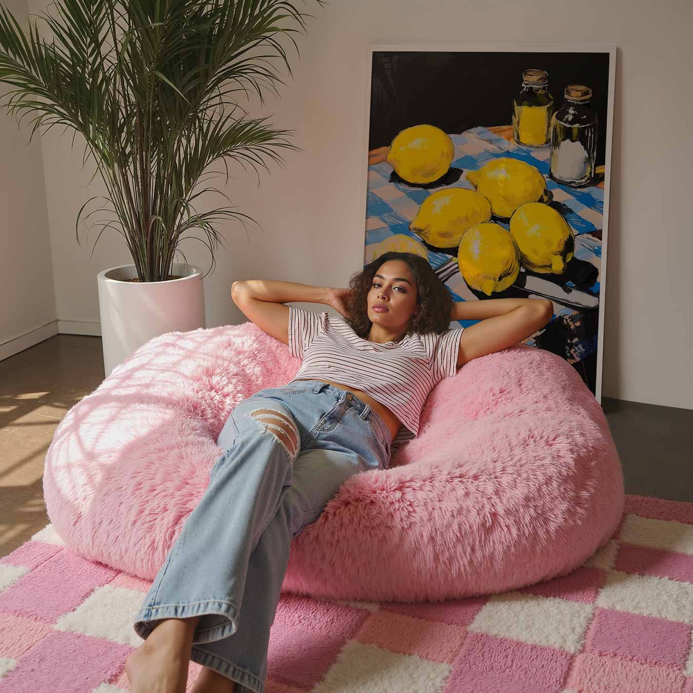 Citroenen en kleurenpracht poster-WallArtistic