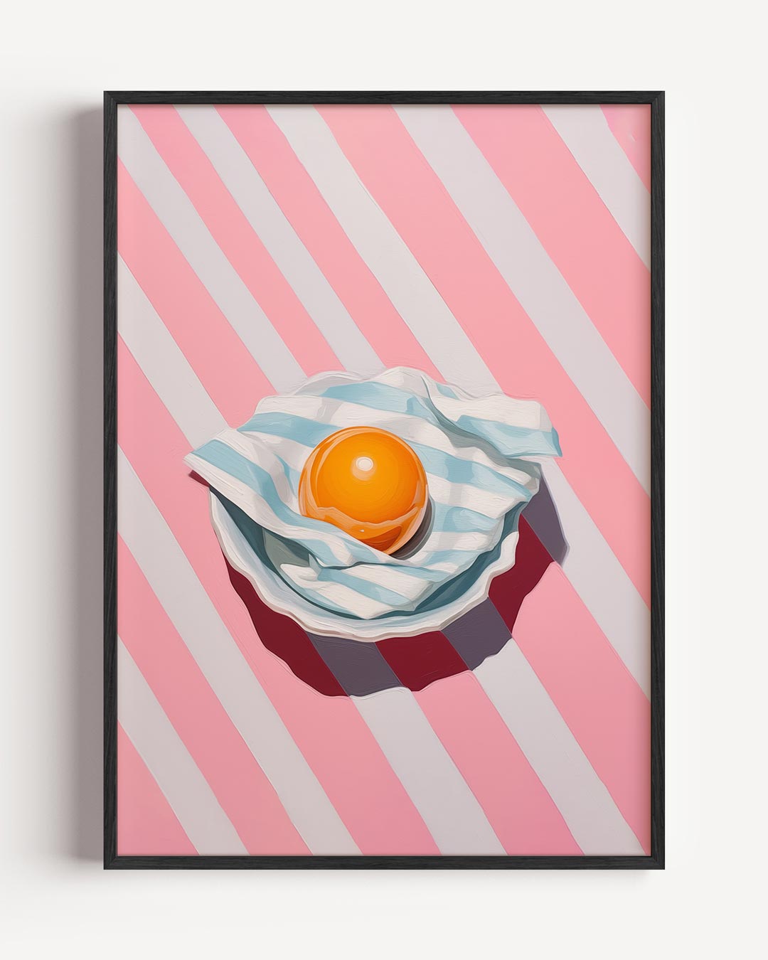 Zonnige Strepen Poster-WallArtistic