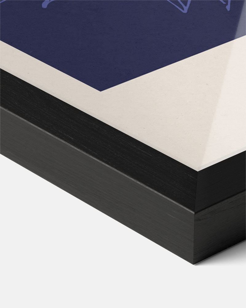 Flora Bloemenlijn Poster-WallArtistic