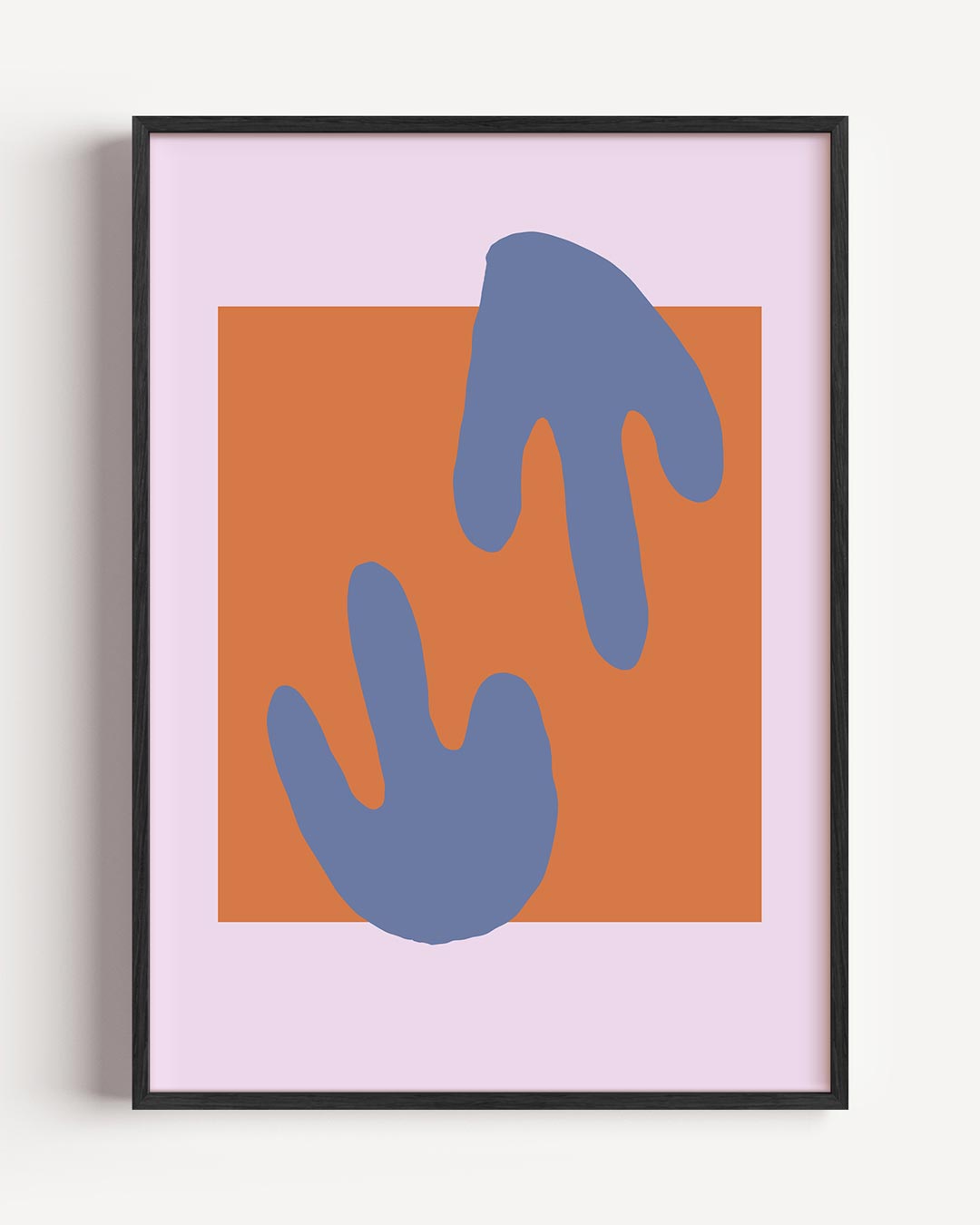 Vrolijke Abstracte Kunstposter-WallArtistic