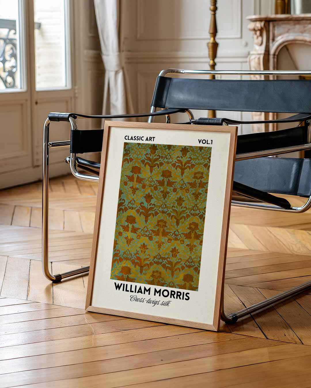 William Morris Bloemenpatroon Poster-WallArtistic