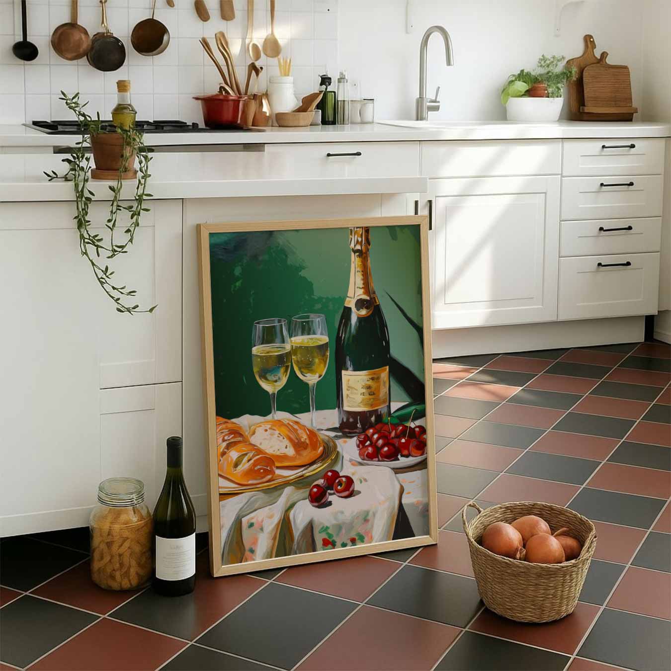 Feestelijke Tafelsfeer Poster-WallArtistic