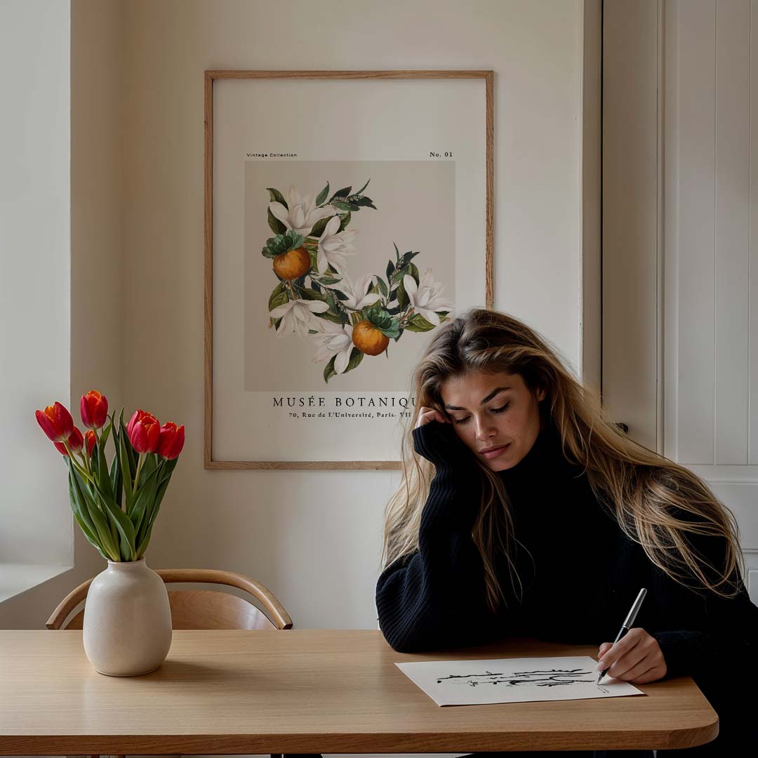 Botanische Kunstposter-WallArtistic