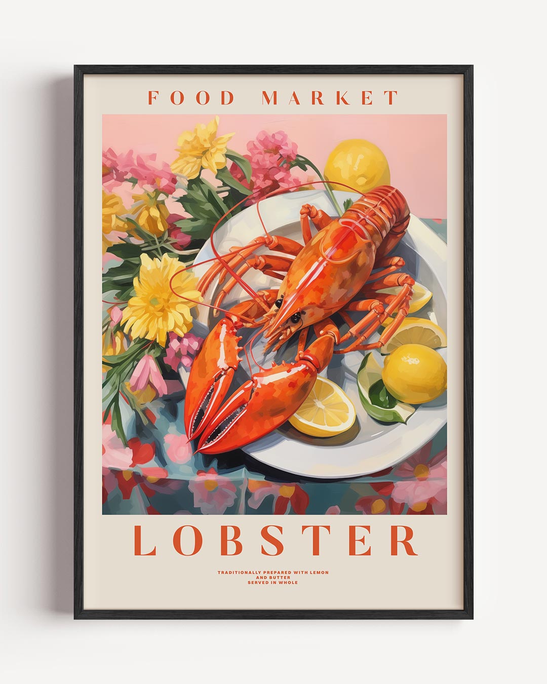 Lobster Delight Poster-WallArtistic