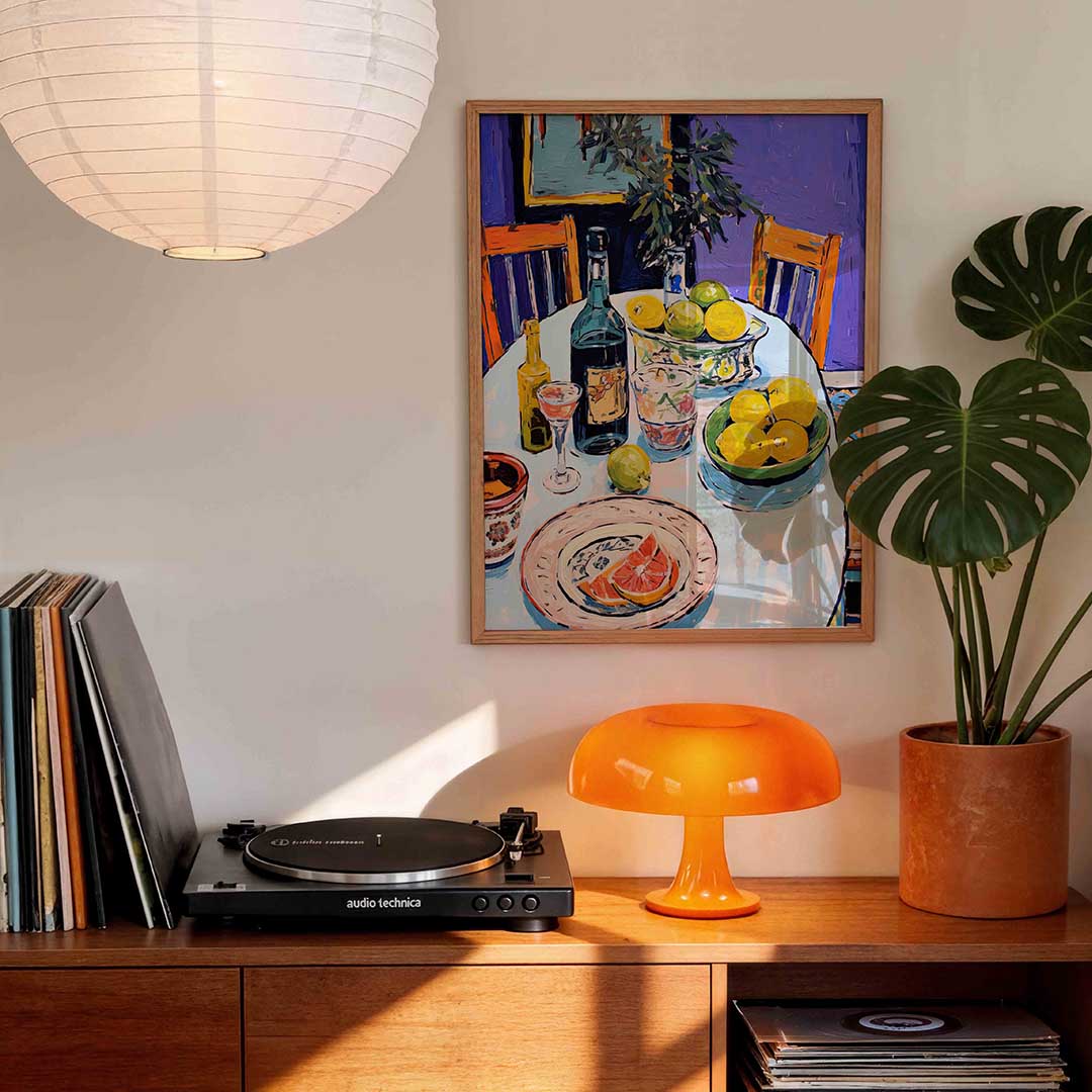 Stilleven met citrus Poster