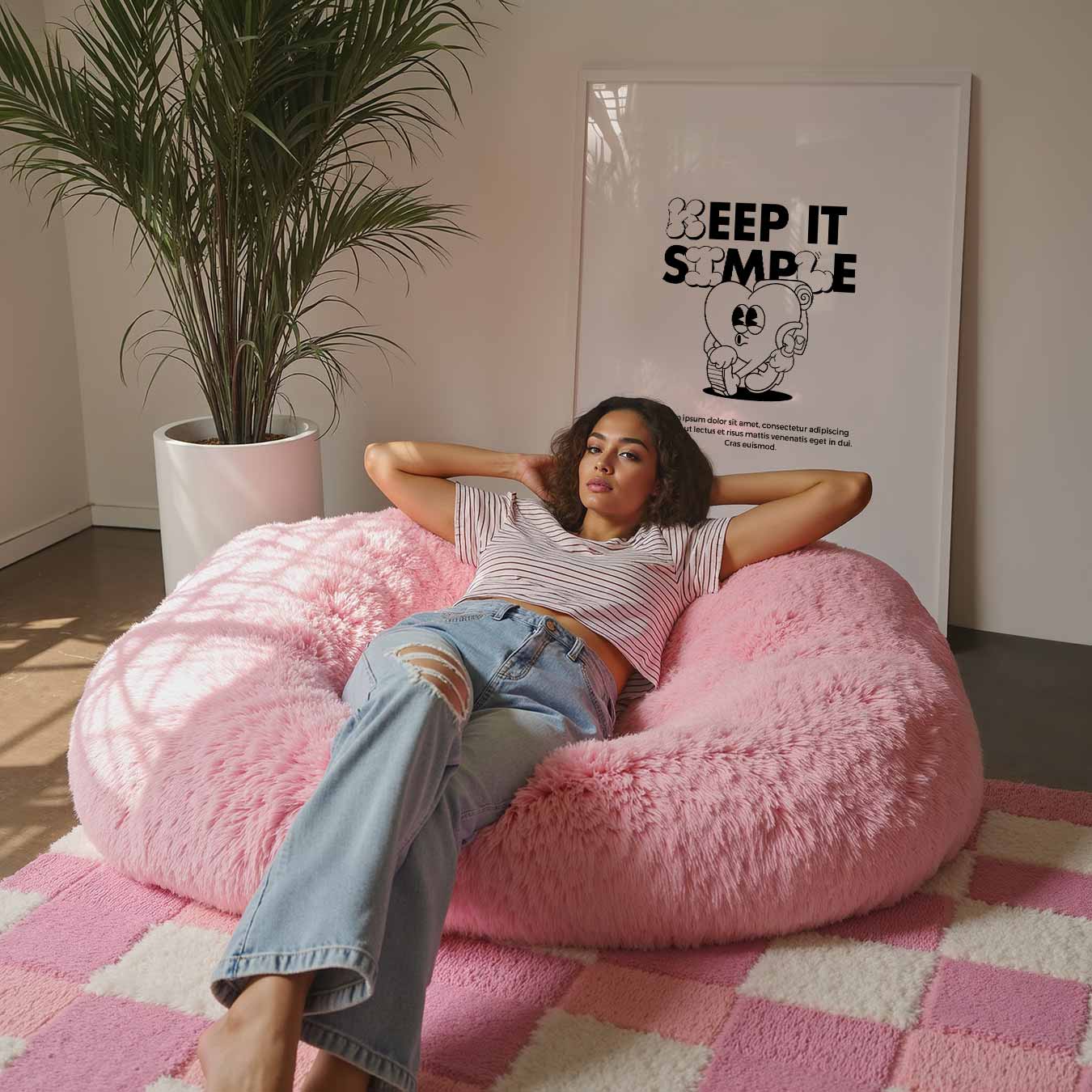 Keep It Simple Poster-WallArtistic