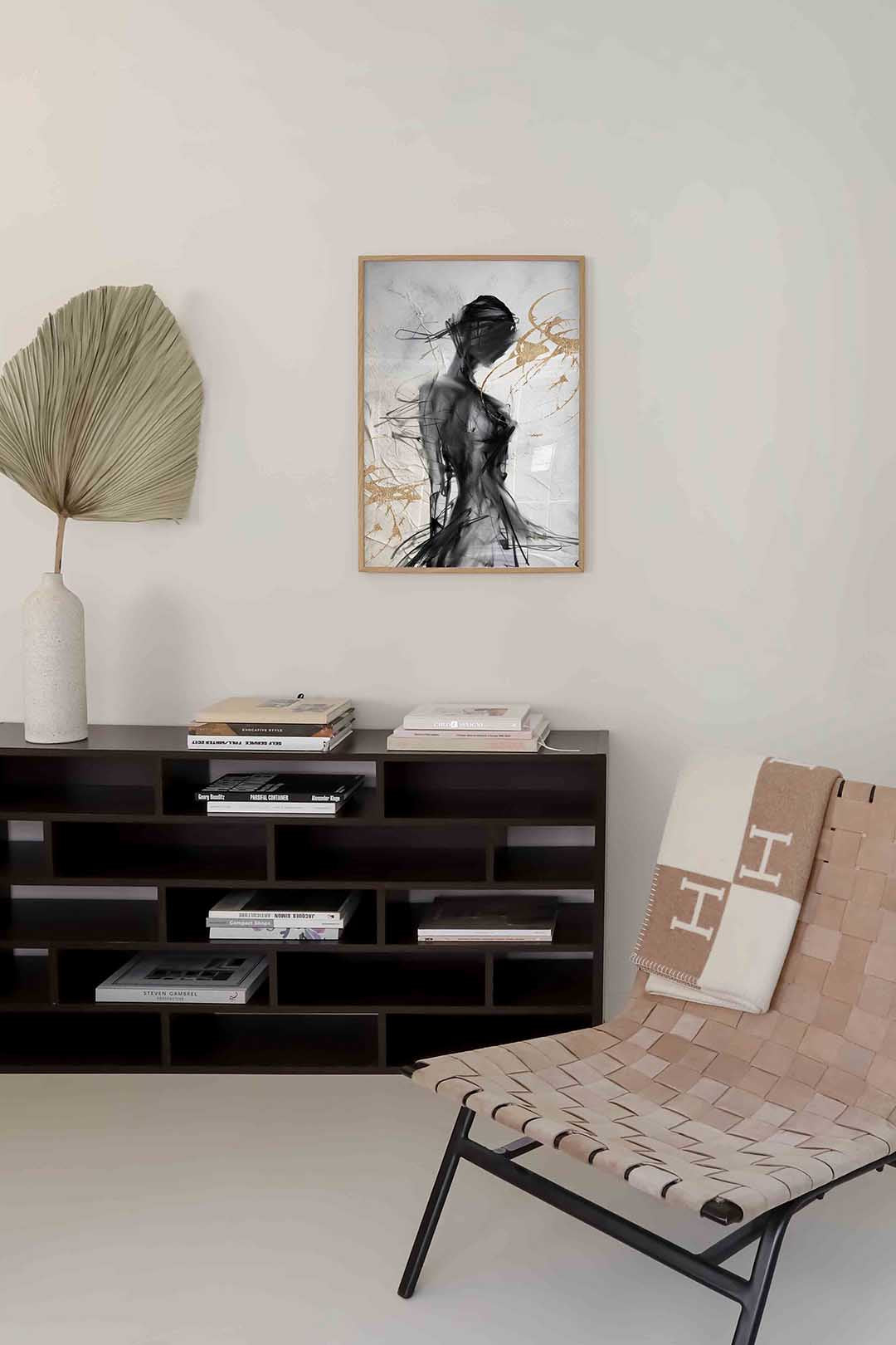 Abstracte figuur Poster