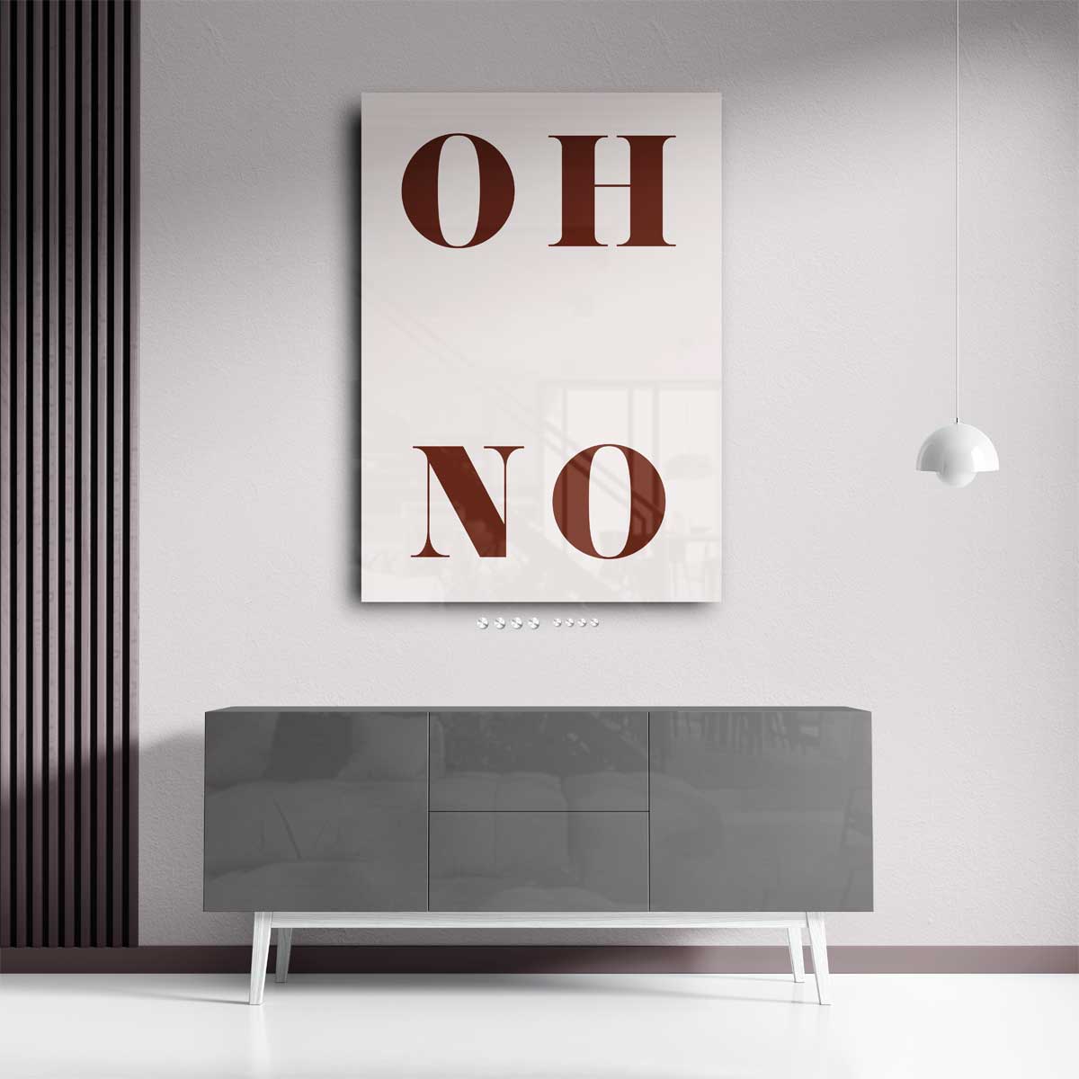 Oh No Poster